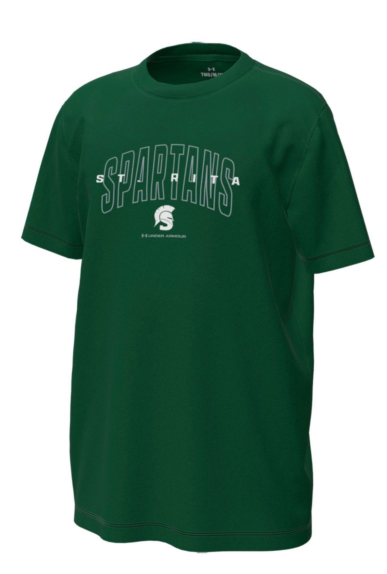 Youth Green Spartan Dri Fit