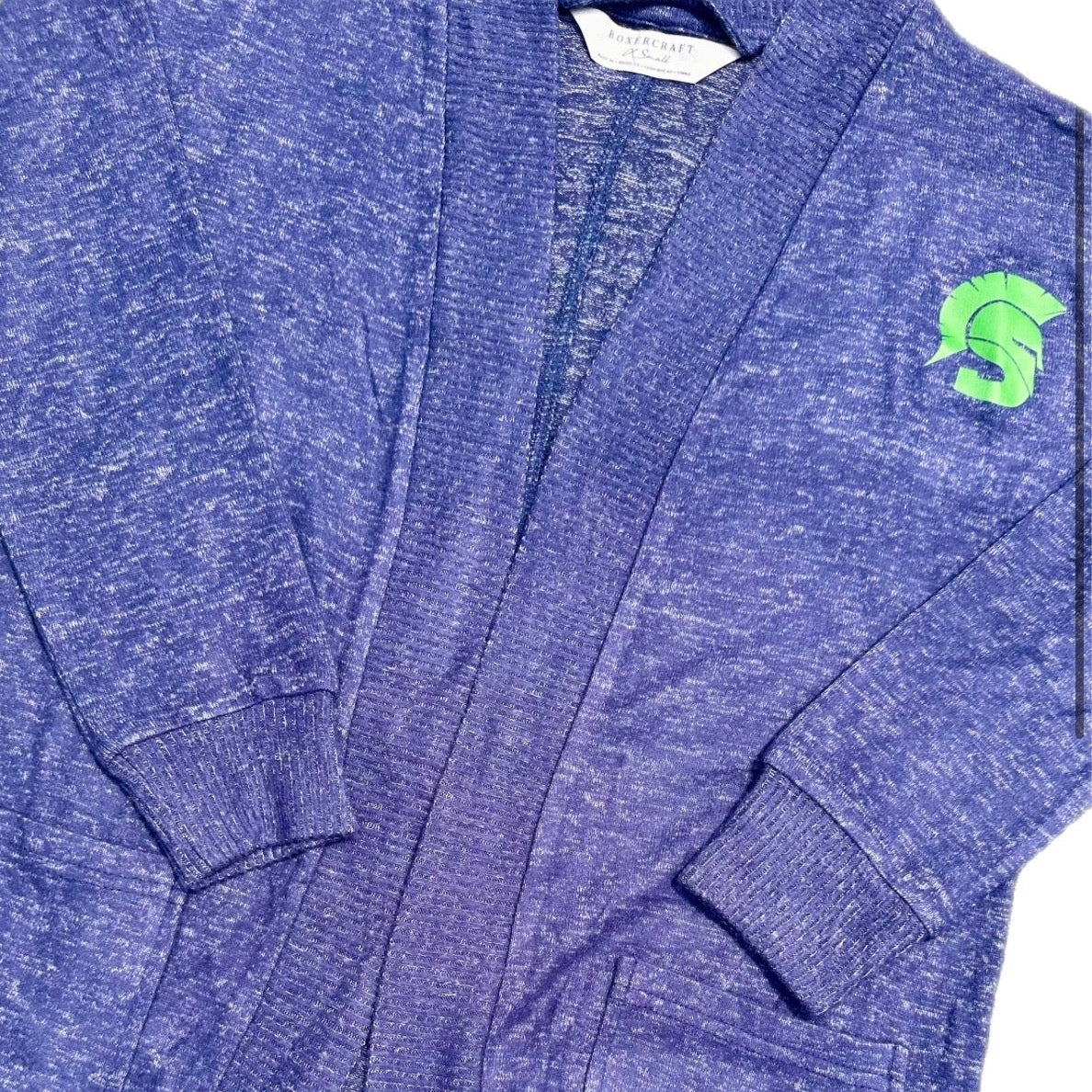 Spartan Blue Cardigan