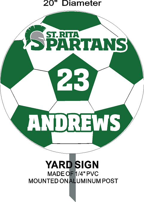 Sports Yard Sign