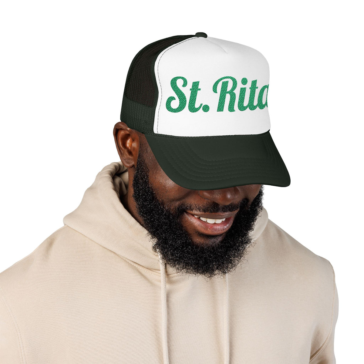 St. Rita Two-Tone Trucker Cap — Vintage Script Baseball Hat