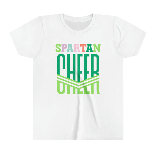 SRS Rainbow Cheer Youth Short Sleeve Tee