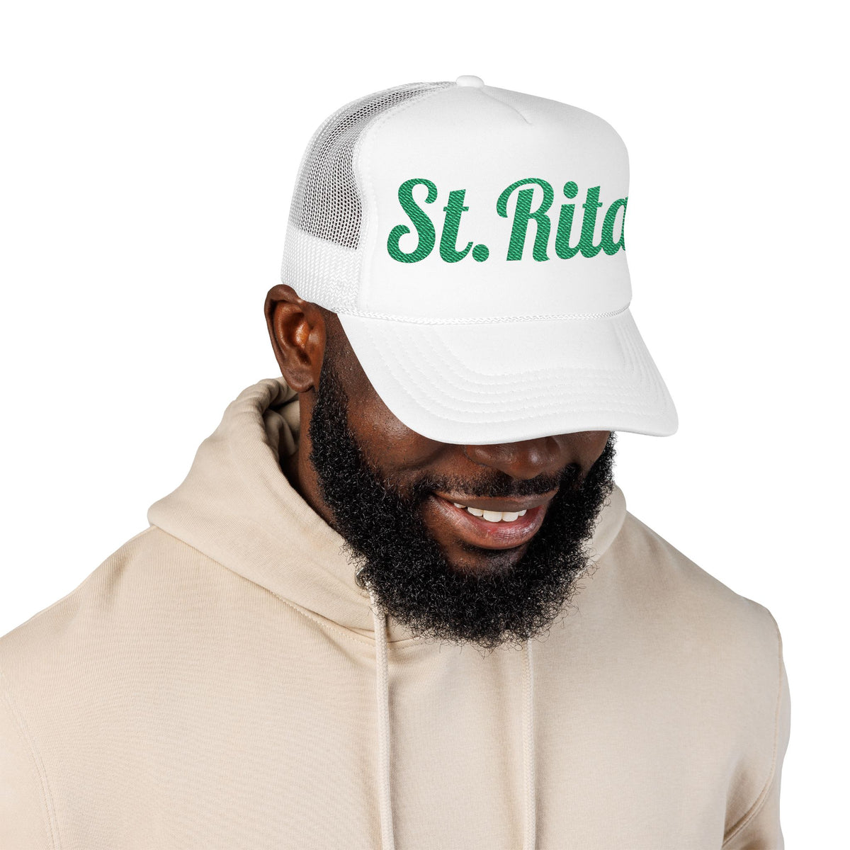 St. Rita Two-Tone Trucker Cap — Vintage Script Baseball Hat