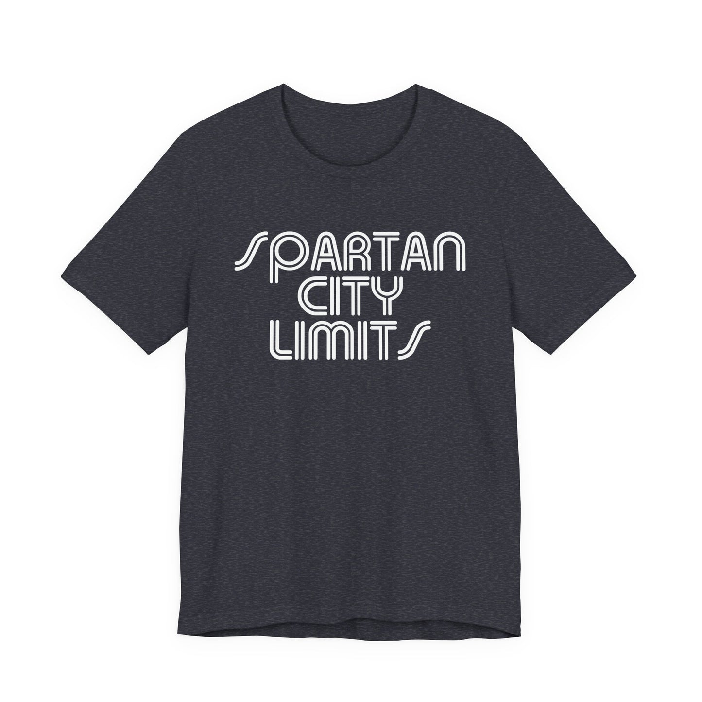 Adult Spartan City Limits Tshirt