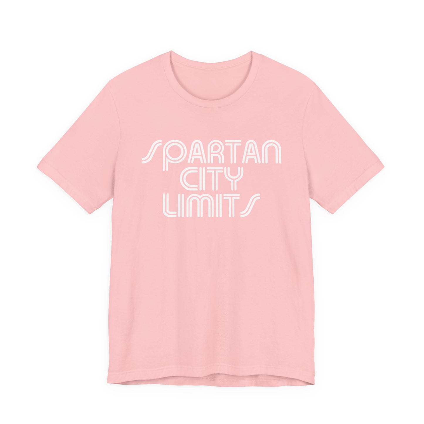 Adult Spartan City Limits Tshirt