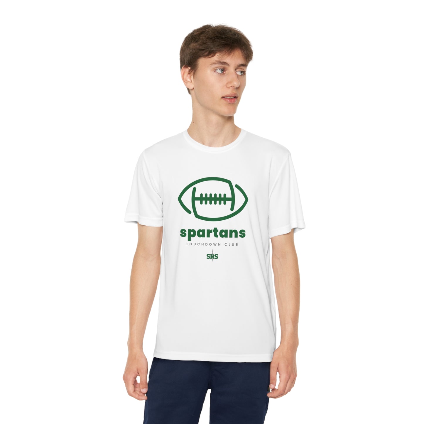 Youth Spartans Touchdown Club Competitor Tee