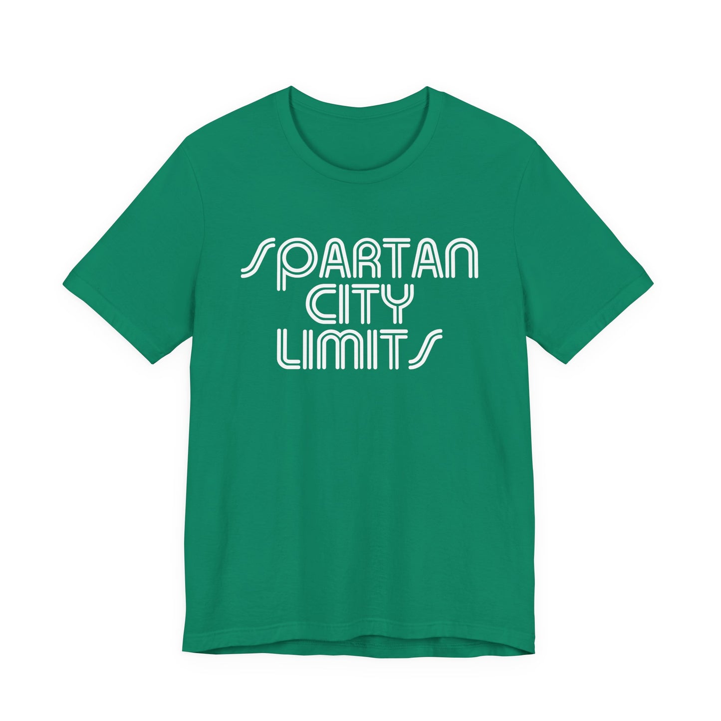 Adult Spartan City Limits Tshirt