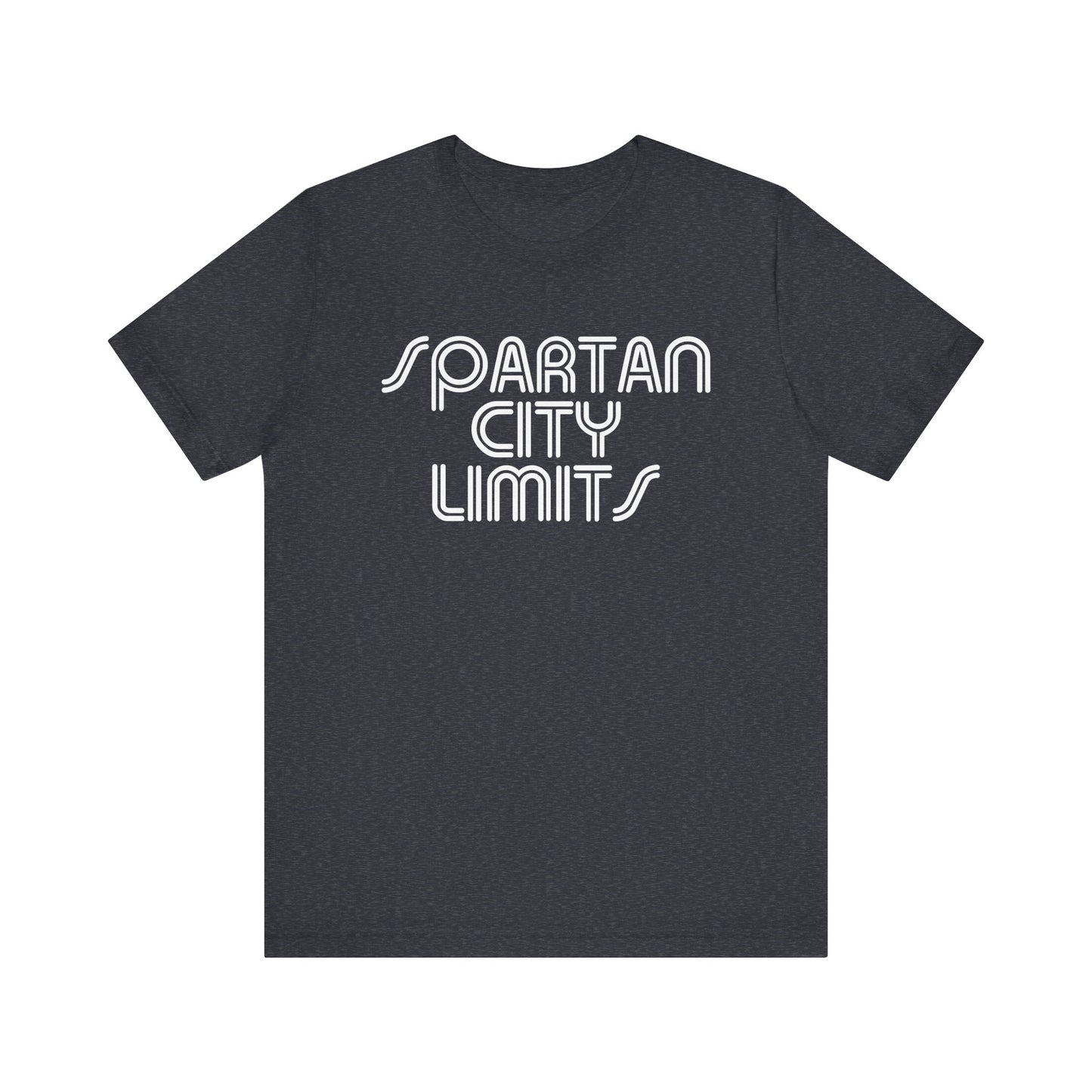 Adult Spartan City Limits Tshirt