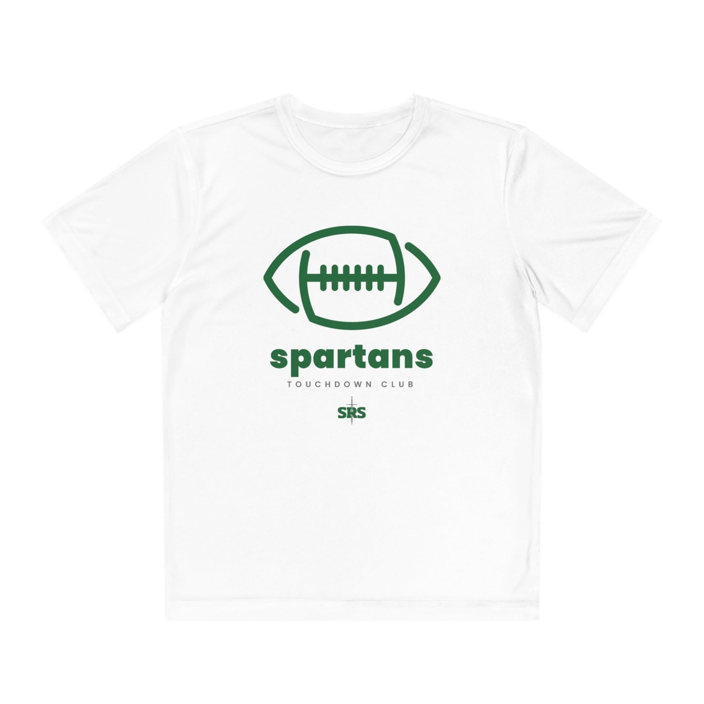 Youth Spartans Touchdown Club Competitor Tee