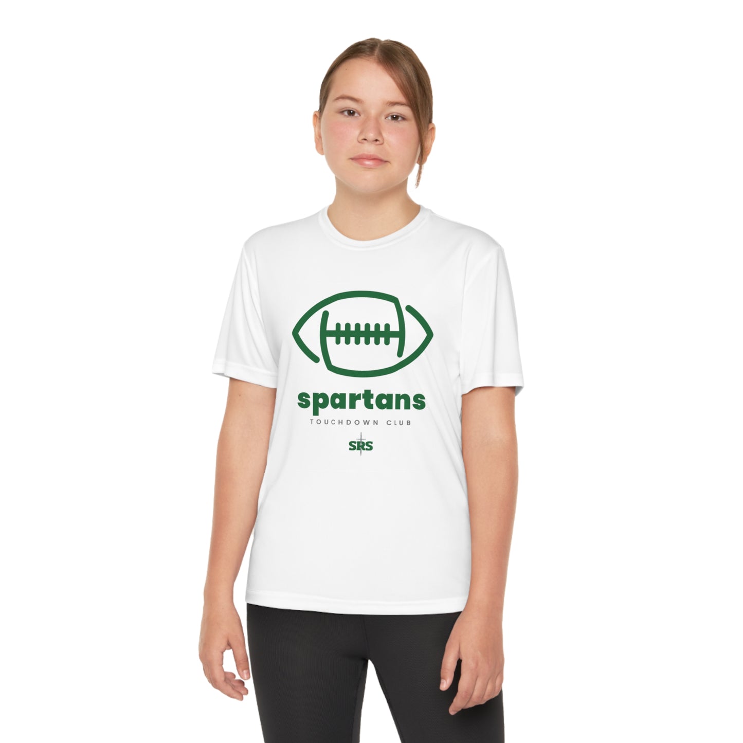 Youth Spartans Touchdown Club Competitor Tee