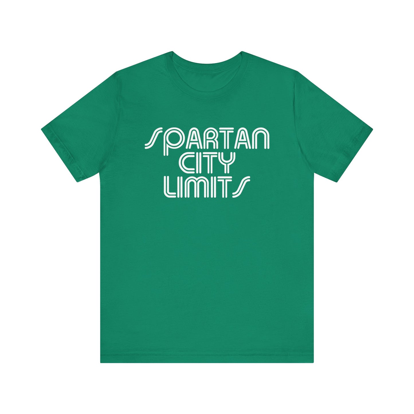 Adult Spartan City Limits Tshirt