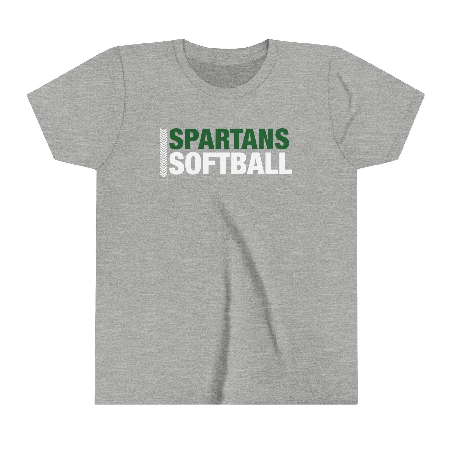 Youth Spartans Softball Tshirt