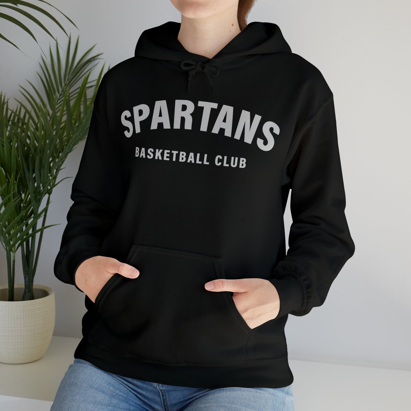 Adult Spartans Basketball Club Hoodie
