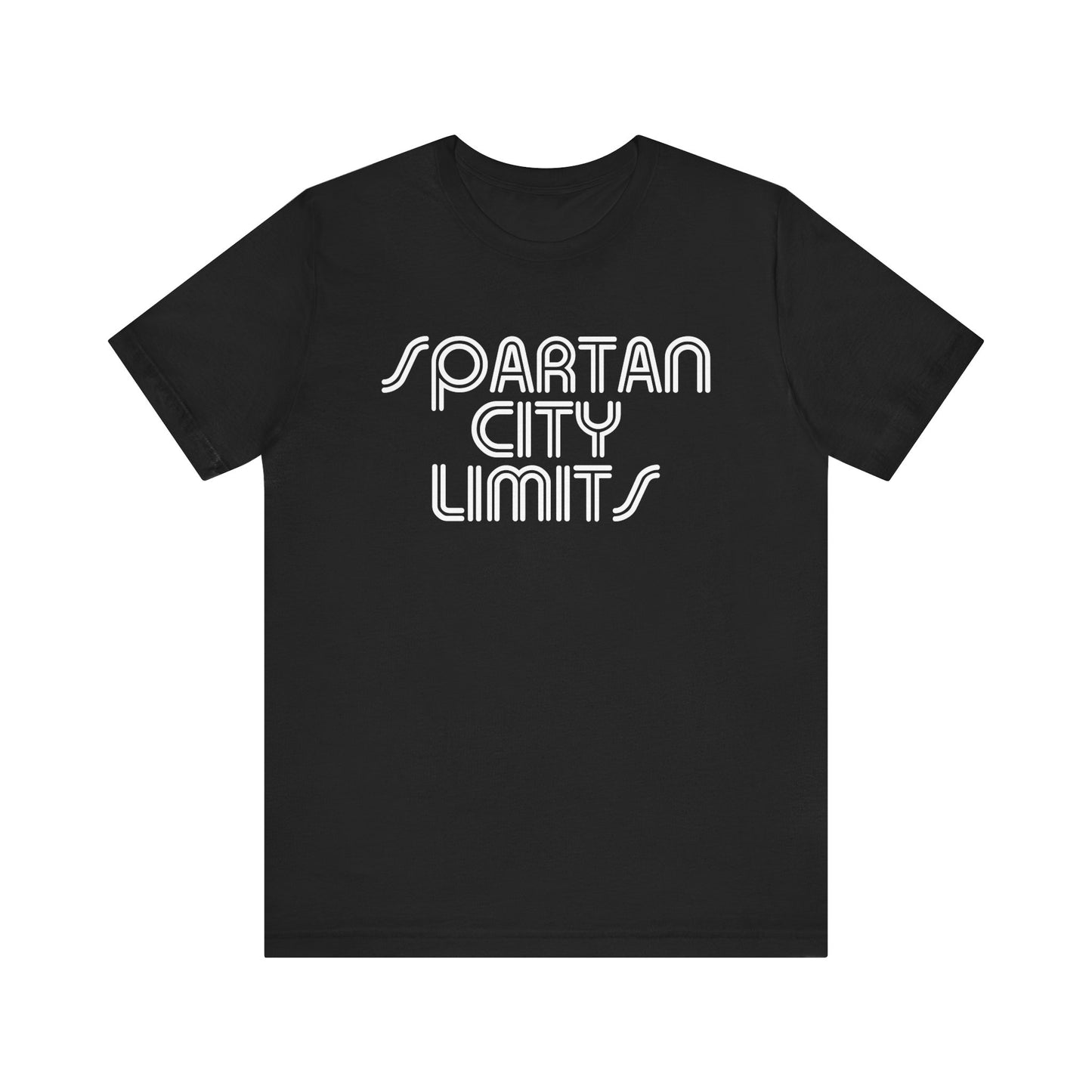 Adult Spartan City Limits Tshirt