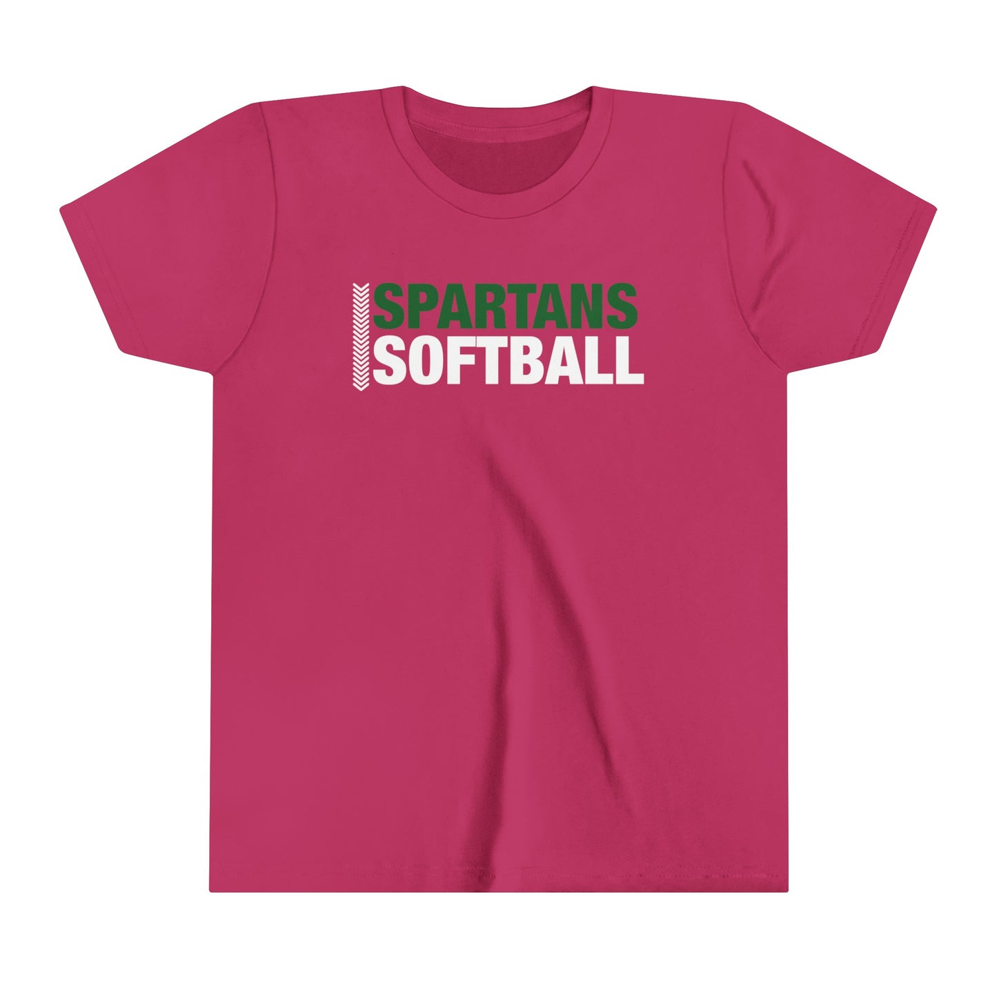 Youth Spartans Softball Tshirt