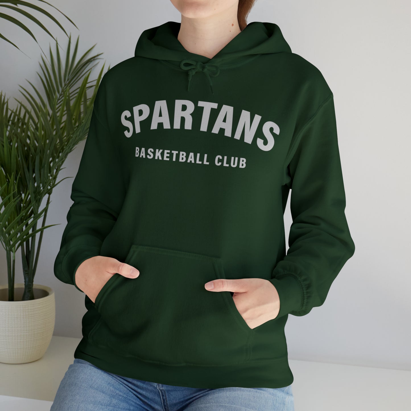 Adult Spartans Basketball Club Hoodie