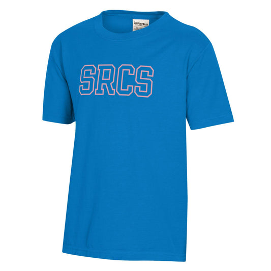 Youth Girls Blue SRCS Shirt