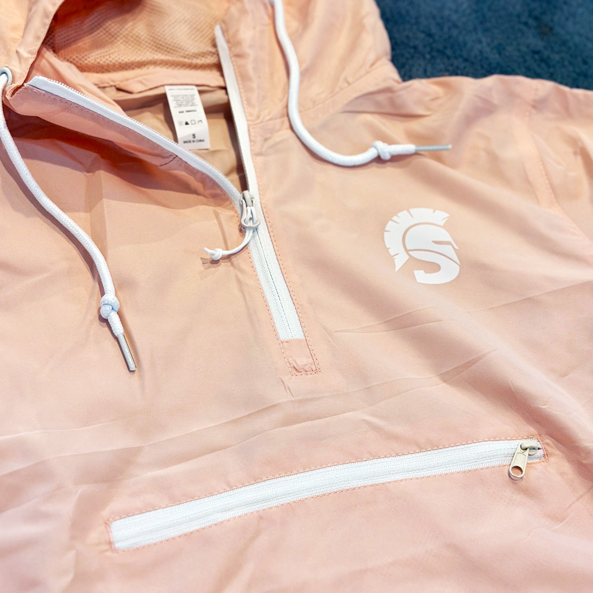 Adult Blush Spartans Windbreaker