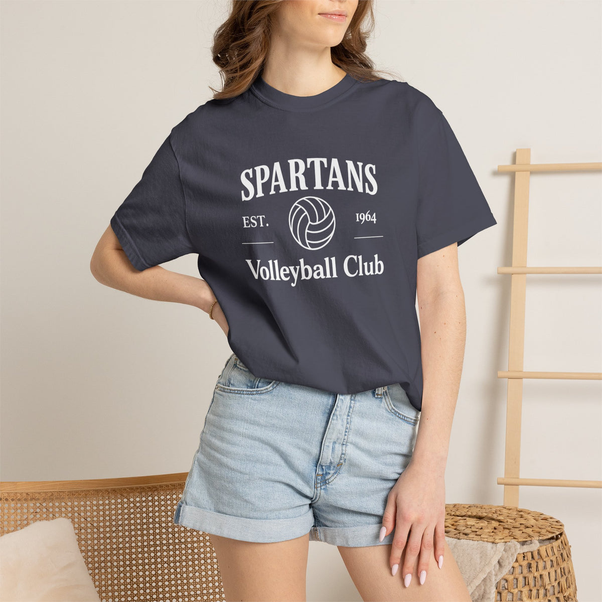 Spartans Volleyball Club Adult T-Shirt