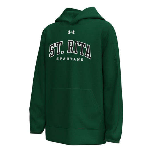 Youth Green UnderArmour Hoodie