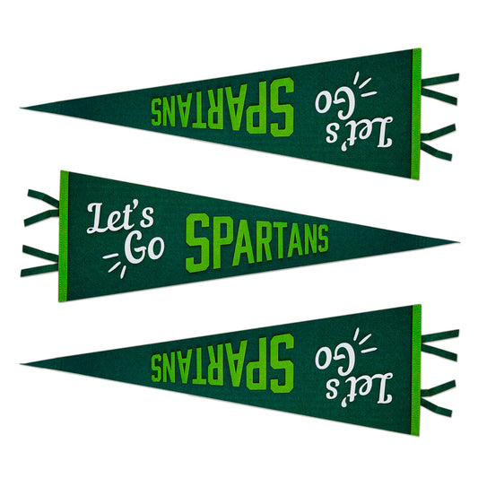 Go Spartans Pennant
