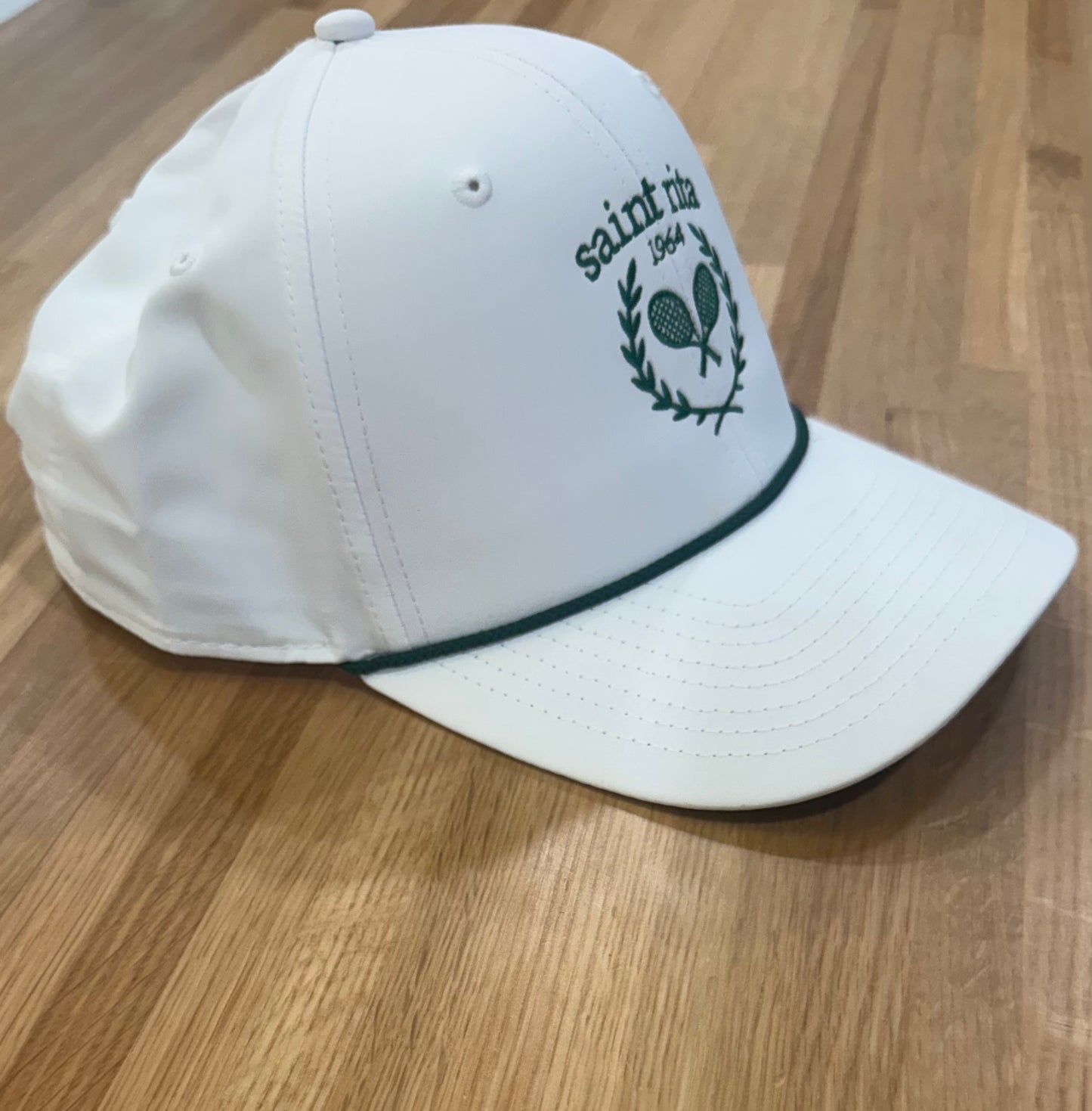 White Imperial Country Club Crest Hat