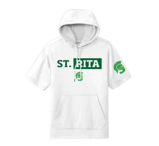 Youth St. Rita Short Sleeve Hoodie V1