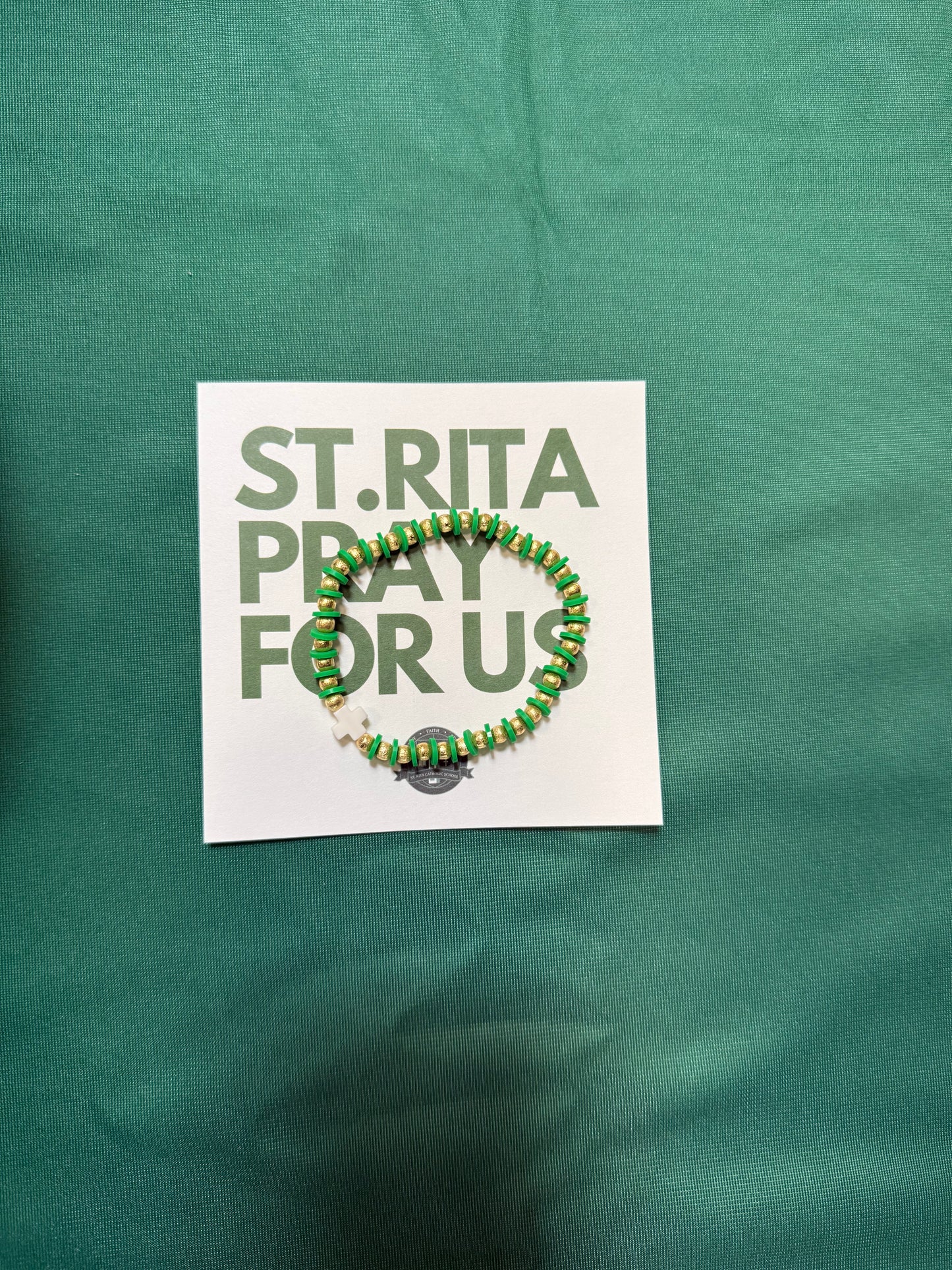 St. Rita Pray for Us Bracelet