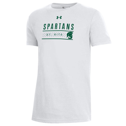 Youth White Spartans Under Armour