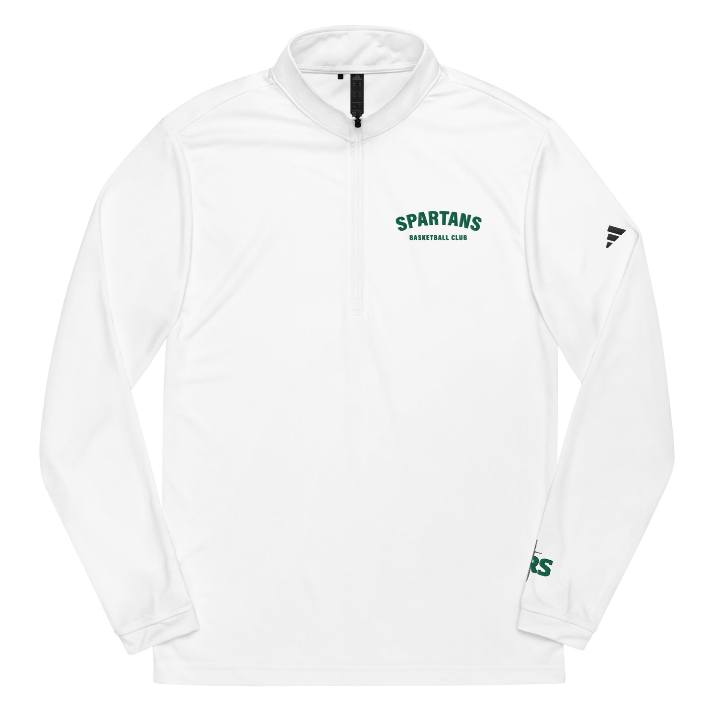 Adidas Spartans Basketball Quarter Zip Pullover